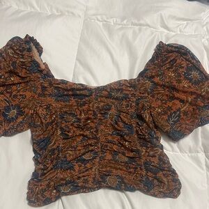 House of Harlow off shoulder floral top